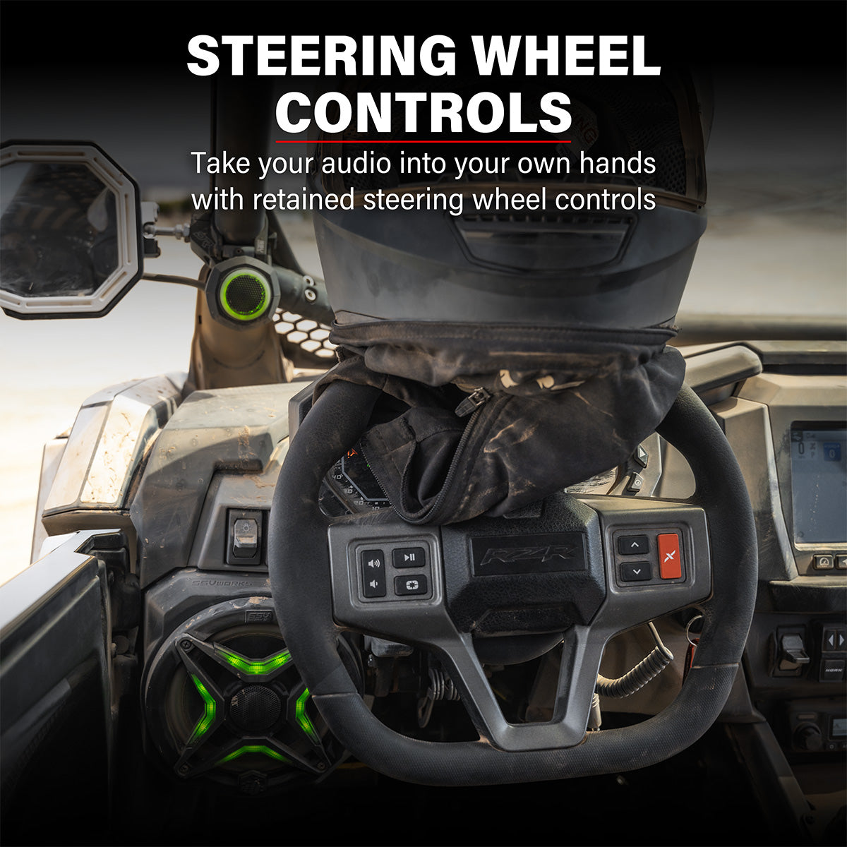 Polaris® RZR Pro Series Ride Command Subwoofer RCA Output Harness