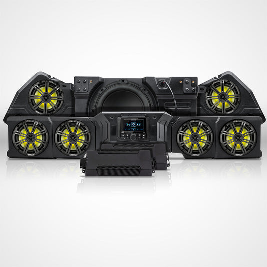 2026-Up CanAm Defender HD11 Phase-5 K-Spec 1,650watt 7-Speaker Audio Kit w/MRB4