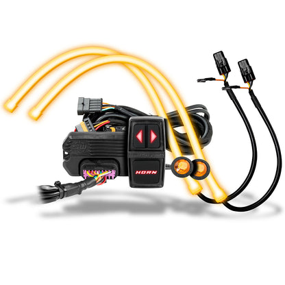 SWITCH Works Tango2 Polaris Xpedition and Xpedition ADV street legal turn signal kit with sequential LED strips