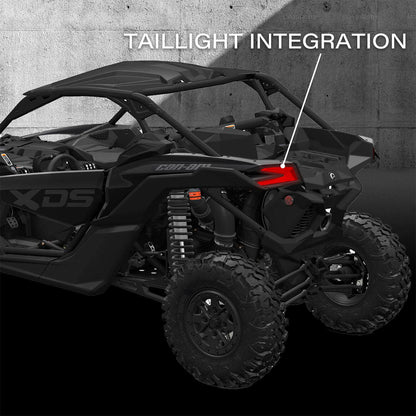 Turn-Signal Plug-&-Play Kit | 2017-2026 Can-Am X3 | Sequential Front Fang Lights w/Taillight Integration